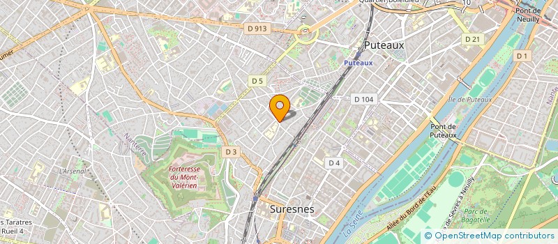 localisation de l'entreprise OCEAN LIBERTE à SURESNES