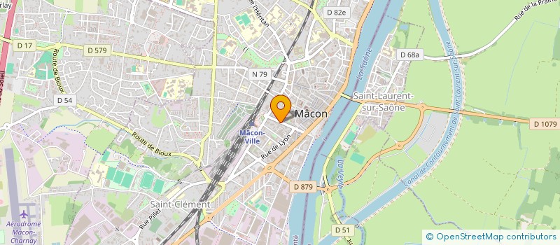 localisation de l'entreprise OCEAN LOGISTIQUE  MACON