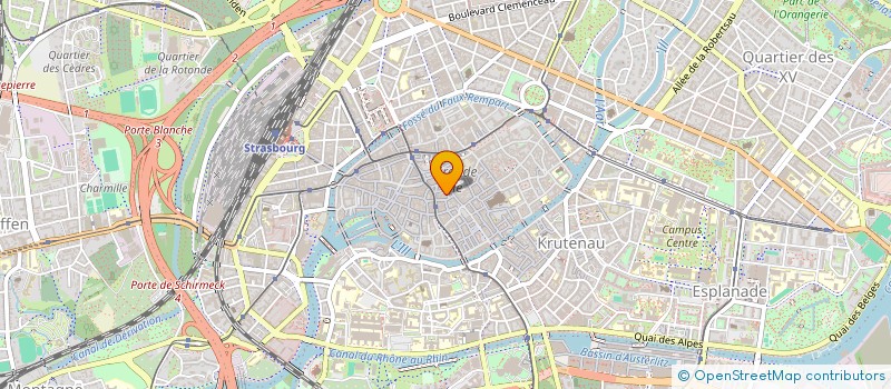 localisation de l'entreprise OCEAN MER DU NORD à STRASBOURG