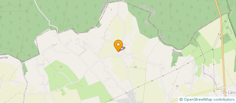 localisation de l'entreprise OCEAN NORMAND  HAUVILLE