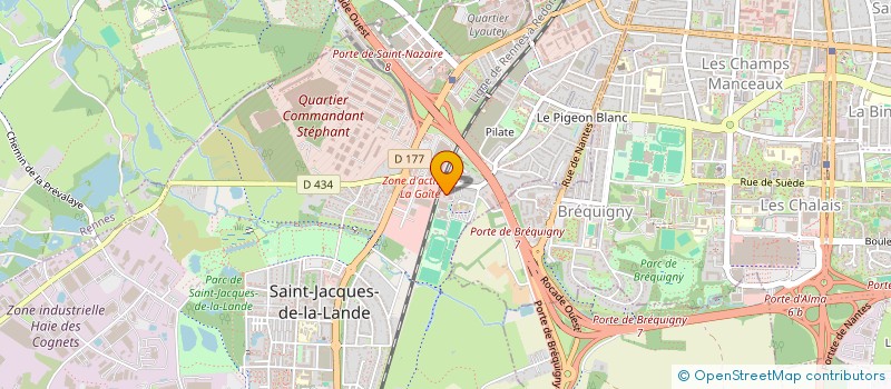 localisation de l'entreprise OCEAN PARK  SAINT-JACQUES-DE-LA-LANDE