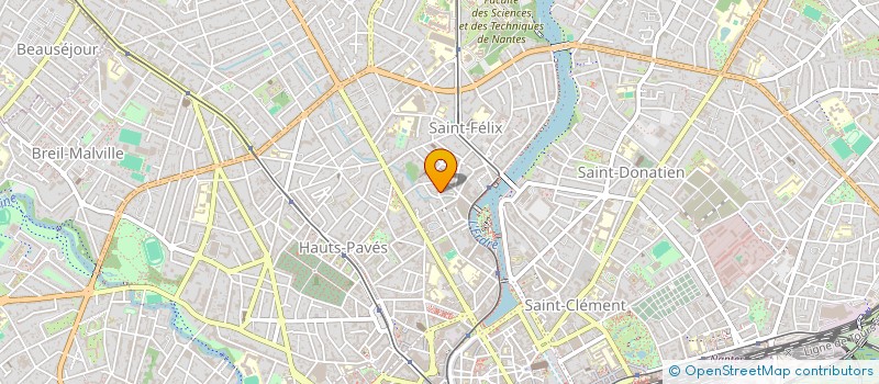 localisation de l'entreprise OCEAN PASSION à NANTES