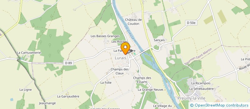 localisation de l'entreprise OCEAN PINK à LURAIS