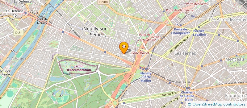 localisation de l'entreprise OCEAN PRO à NEUILLY-SUR-SEINE