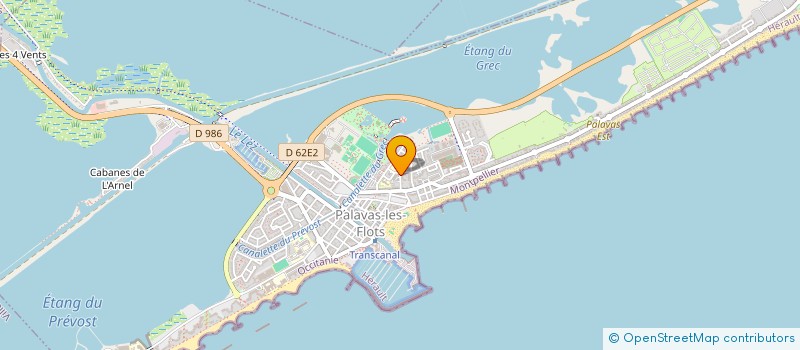 localisation de l'entreprise OCEAN PROTECTION  PALAVAS-LES-FLOTS