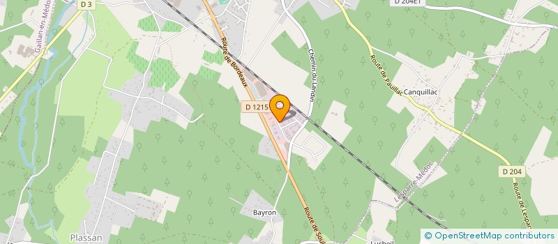 localisation de l'entreprise OCEAN ROLL'S  LESPARRE-MEDOC