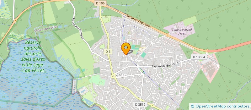 localisation de l'entreprise OCEAN'S 7  ARES