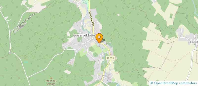 localisation de l'entreprise OCEAN'SARISE  CUISE-LA-MOTTE