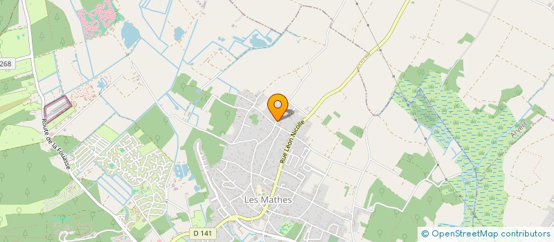 localisation de l'entreprise OCEAN SERVICES  LES MATHES