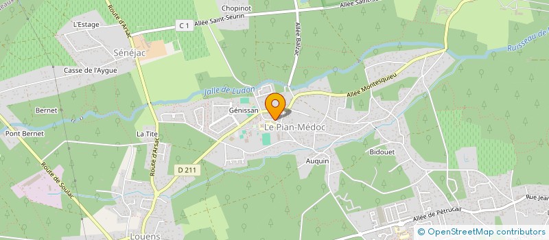 localisation de l'entreprise OCEAN & SPA à LE PIAN-MEDOC
