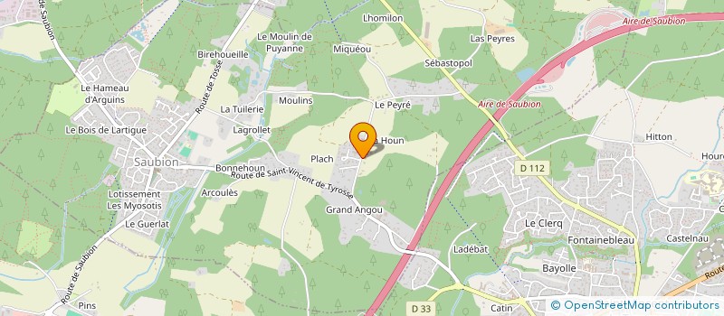 localisation de l'entreprise OCEAN SUCRE  TOSSE