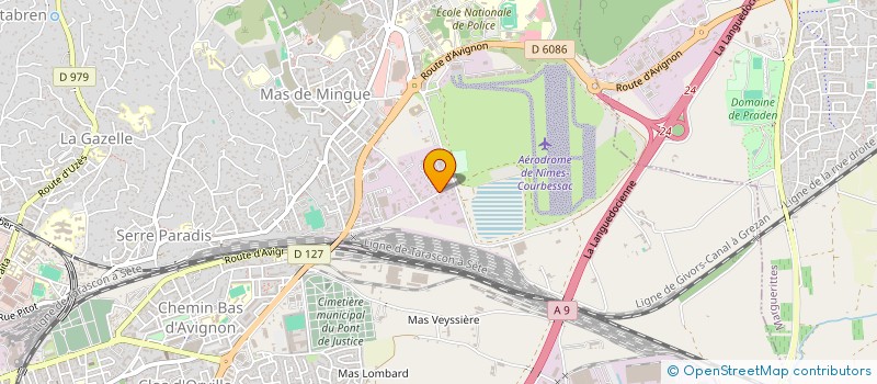 localisation de l'entreprise OCEAN TRANSPORT ENVIRONNEMENT  NIMES