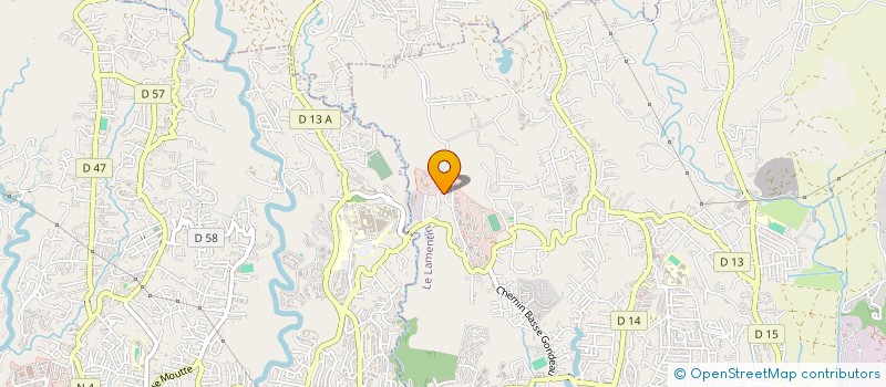 localisation de l'entreprise OCEAN VIEW  LE LAMENTIN