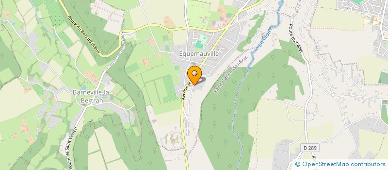 localisation de l'entreprise OCEANE  EQUEMAUVILLE