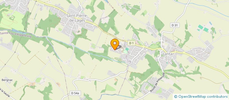 localisation de l'entreprise OCEANE  SAINT-PIERRE-DE-LAGES