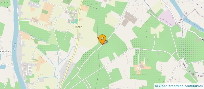 localisation de l'entreprise OCEANE  SAINTE-LIVRADE-SUR-LOT