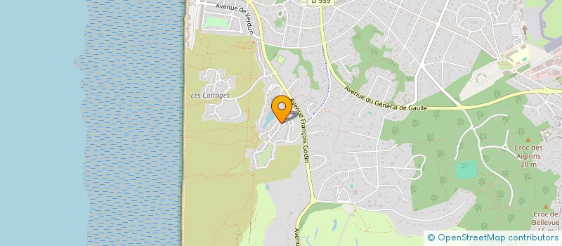 localisation de l'entreprise OCEANE  SAINT-RAPHAEL