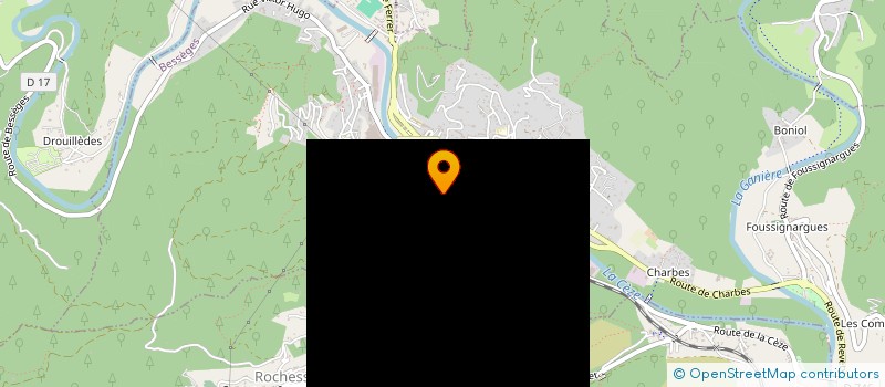 localisation de l'entreprise OCEANE  GAGNIERES