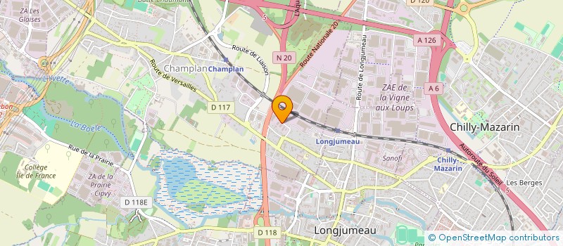 localisation de l'entreprise OCEANE  CHAMPLAN