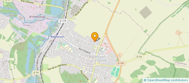 localisation de l'entreprise OCEANE à BALLANCOURT-SUR-ESSONNE