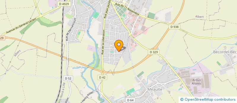 localisation de l'entreprise OCEANE  ALBERT