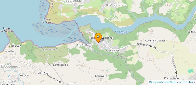 localisation de l'entreprise OCEANE  PLOULEC'H
