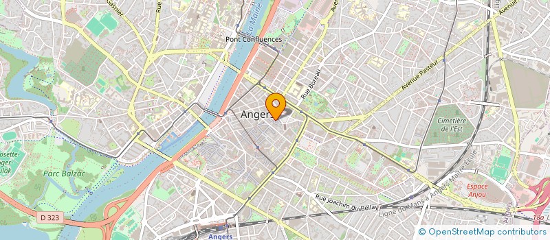 localisation de l'entreprise OCEANE à ANGERS