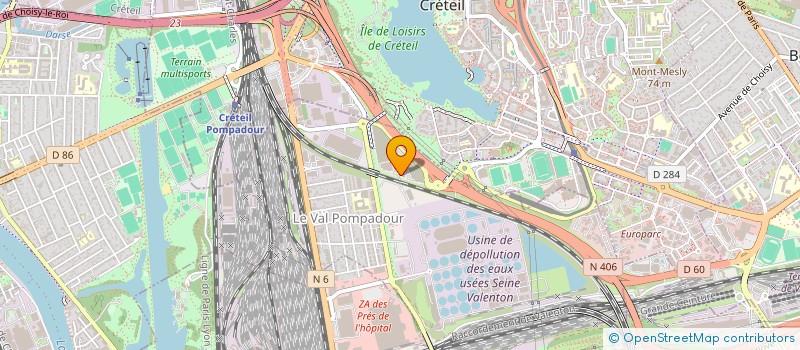 localisation de l'entreprise OCEANE à VALENTON