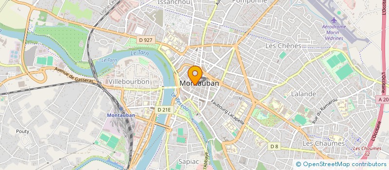 localisation de l'entreprise OCEANE à MONTAUBAN
