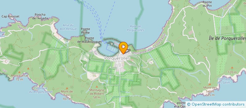 localisation de l'entreprise OCEANE à HYERES