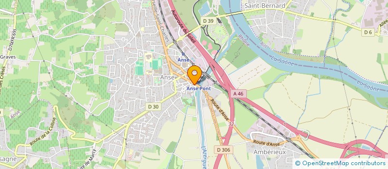 localisation de l'entreprise OCEANE  ANSE