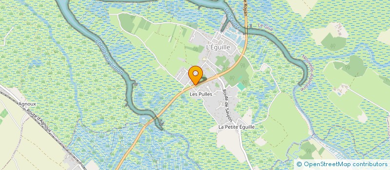 localisation de l'entreprise OCEANE  L'EGUILLE