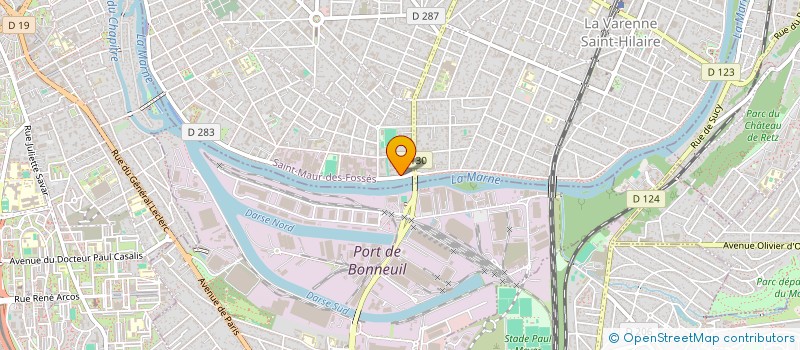 localisation de l'entreprise OCEANE à SAINT-MAUR-DES-FOSSES