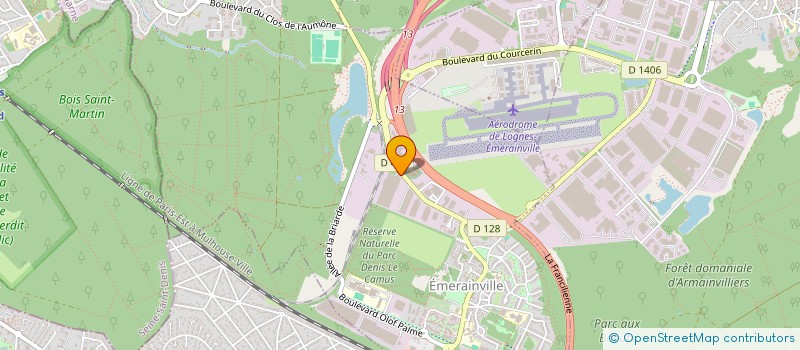 localisation de l'entreprise OCEANE  EMERAINVILLE