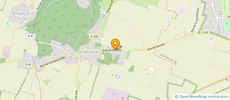 localisation de l'entreprise OCEANE  LES MOLIERES