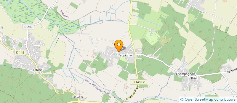 localisation de l'entreprise OCEANE  BREUILLET