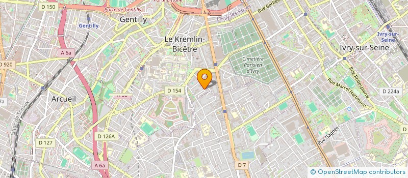 localisation de l'entreprise OCEANE  LE KREMLIN-BICETRE