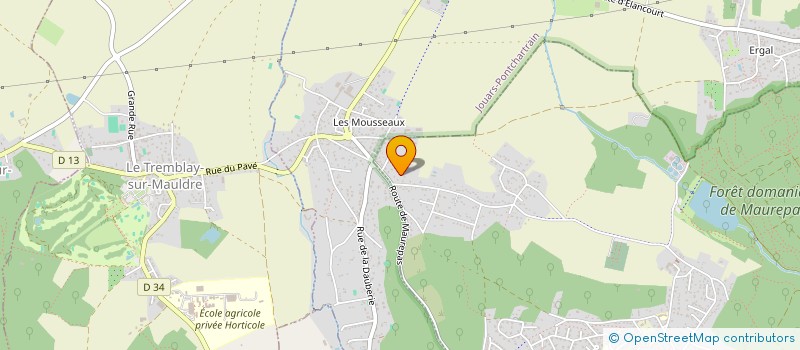 localisation de l'entreprise OCEANE ANDREA  MAUREPAS