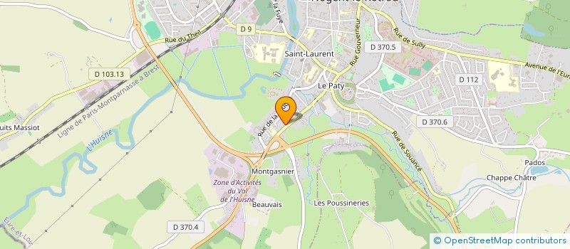 localisation de l'entreprise OCEANE AUBIN  NOGENT-LE-ROTROU