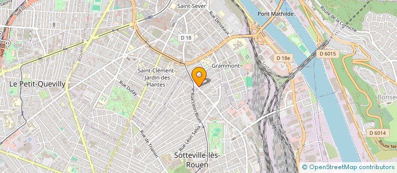 localisation de l'entreprise OCEANE AUDITION  SOTTEVILLE-LES-ROUEN