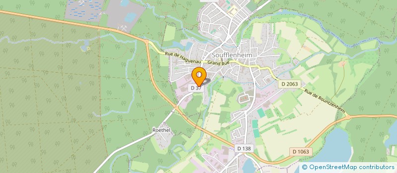 localisation de l'entreprise OCEANE COMMUNICATIONS  SOUFFLENHEIM