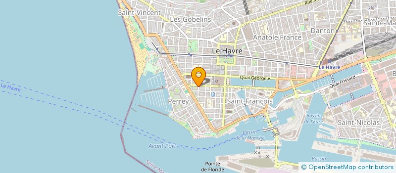 localisation de l'entreprise OCEANE DE SERVICES PRO à LE HAVRE