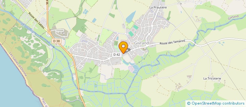 localisation de l'entreprise OCEANE II  GIVRAND