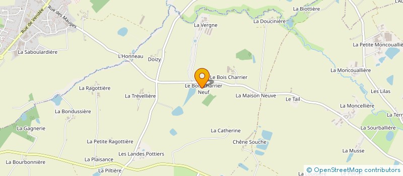 localisation de l'entreprise OCEANE IMMO à SEVREMOINE