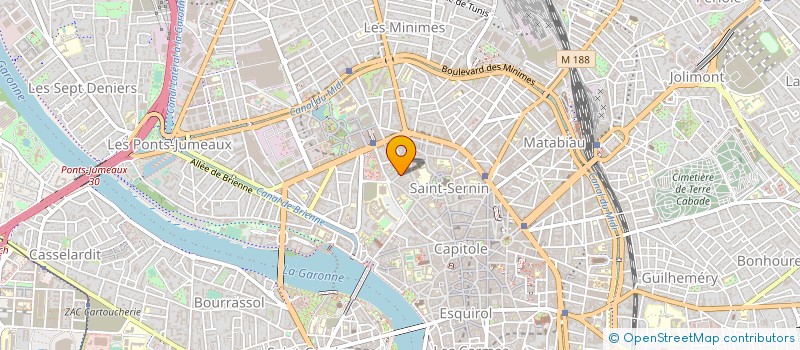 localisation de l'entreprise OCEANE IMMOBILIER à TOULOUSE