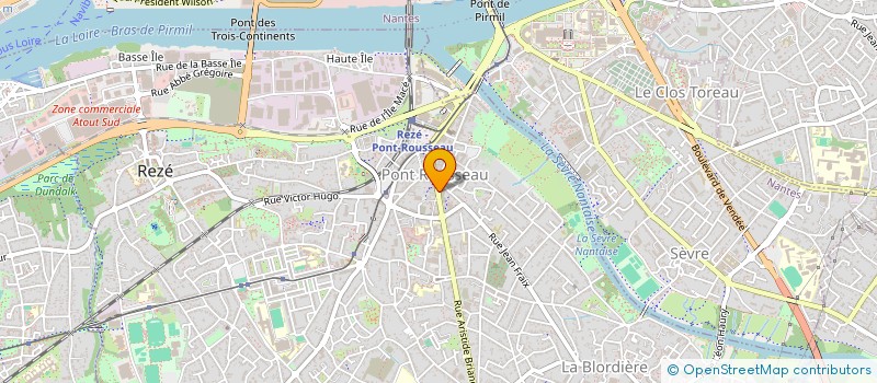 localisation de l'entreprise OCEANE INTERIM SAS à REZE