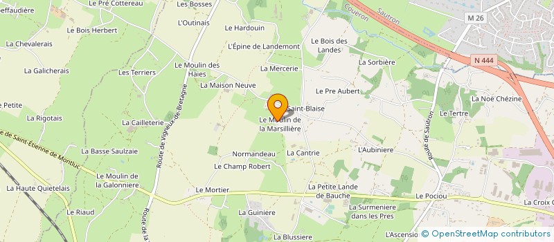 localisation de l'entreprise OCEANE ISOLATION à COUERON