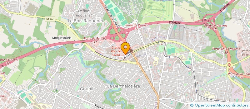 localisation de l'entreprise OCEANE LAVAGE à ORVAULT