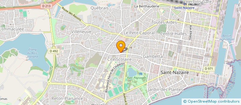 localisation de l'entreprise OCEANE LIVRAISON à SAINT-NAZAIRE