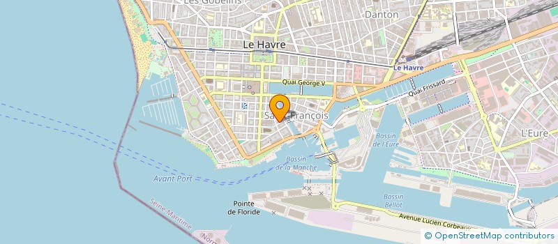 localisation de l'entreprise OCEANE NETTOYAGE à LE HAVRE